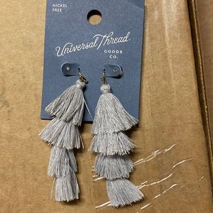 Target earrings never worn, very light